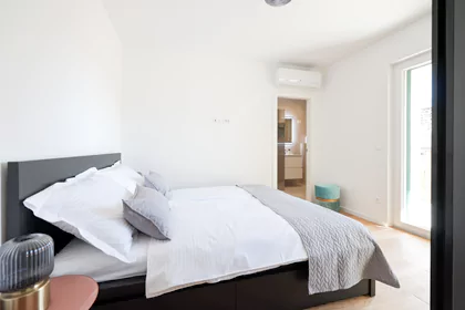 Apartments Mila - Apolon Deluxe room with bathroom and balcony