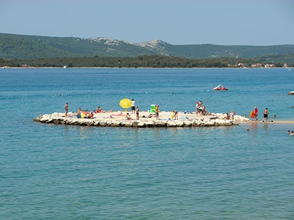 Sveti Filip i Jakov — island as a beach